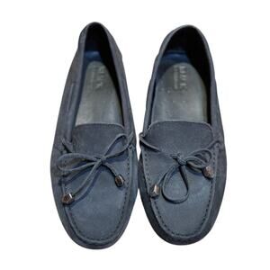 Saks fifth Avenue navy blue loafers, size 7.5